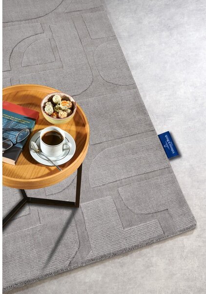 Sivý ručne tkaný vlnený koberec 120x170 cm Alexis – Villeroy&Boch