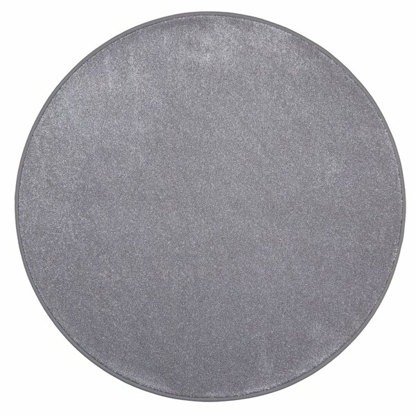 Vopi koberce Kusový koberec Apollo Soft sivý kruh - 300x300 (priemer) kruh cm