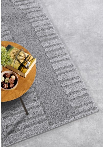 Sivý koberec 160x235 cm Bartoux Light Grey – Elle Decoration