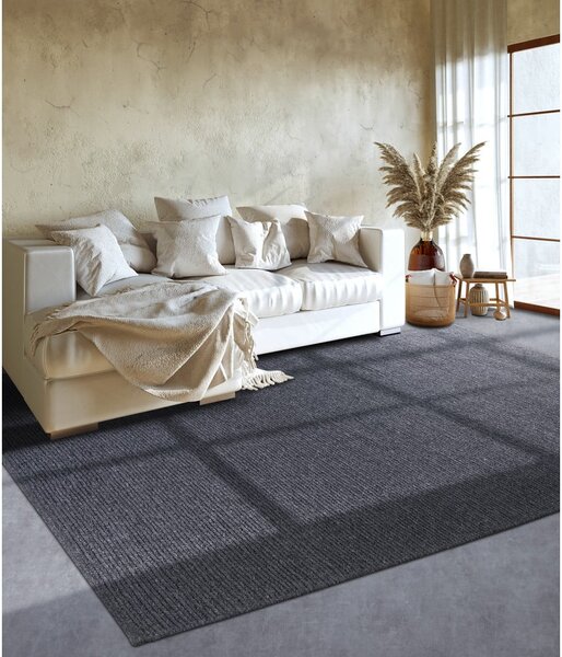 Tmavosivý ručne tkaný vlnený koberec 160x230 cm Francois – Villeroy&Boch