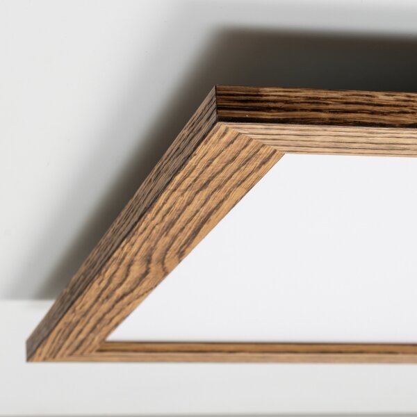 Brilagi - LED Stropné svietidlo SLIMFRAME WOOD LED/58W/230V 64x64 cm hnedá