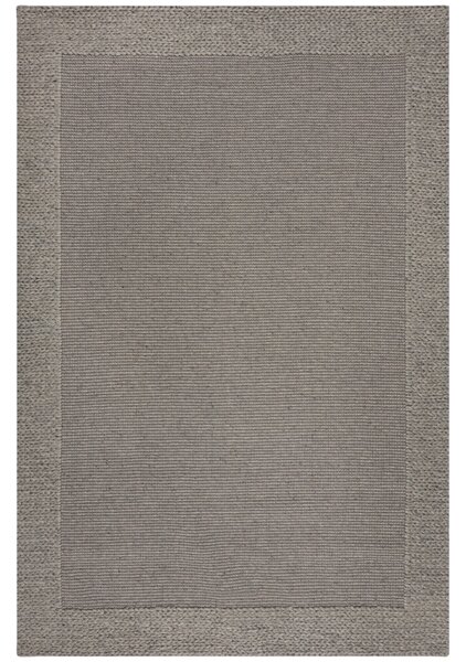 Flair Rugs koberce Kusový koberec Rue Plait Grey - 160x230 cm