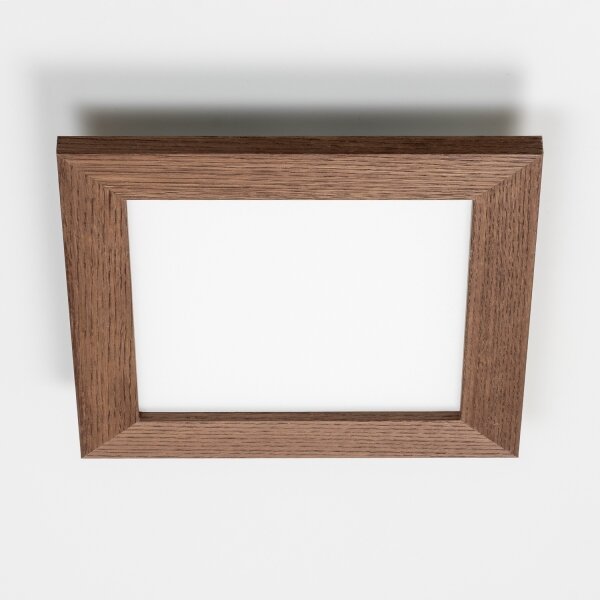 Eglo - LED Stmievateľný prisadený panel SALOBRENA 2 LED/16W/230V tmavohnedá
