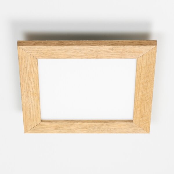 Brilagi - LED Stropné svietidlo SLIMFRAME WOOD LED/25W/230V 34x34 cm hnedá