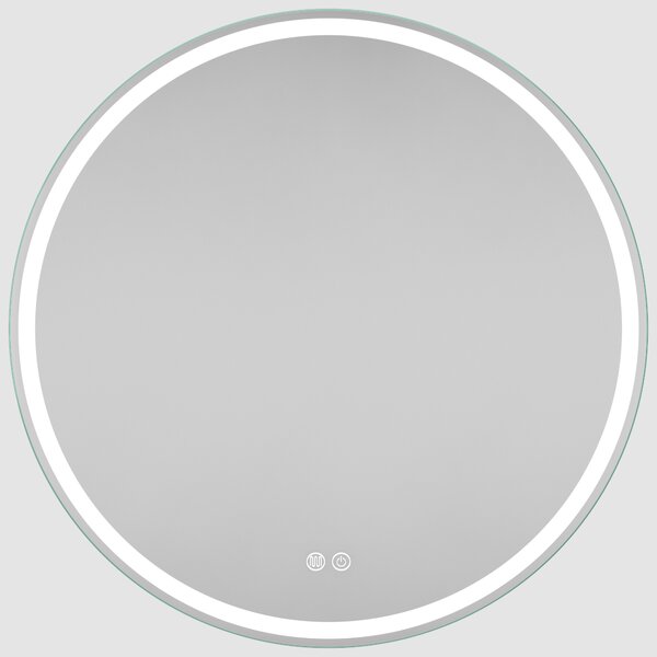 Erga Carla, okrúhle LED zrkadlo 80cm, 1840 lm, 3 farby svetla, ERG-V01-208-8080