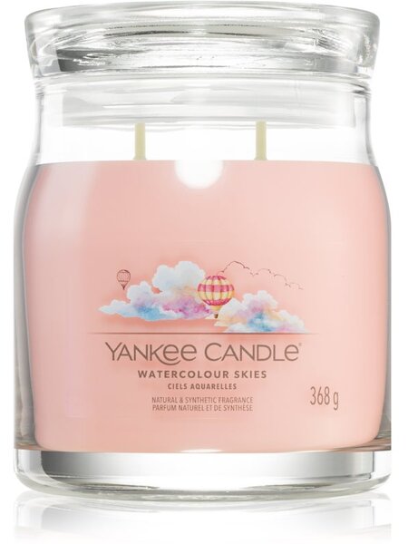 Yankee Candle Watercolour Skies vonná sviečka Signature 368 g