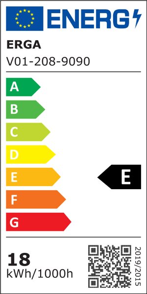 Erga Carla, okrúhle LED zrkadlo 90cm, 2070 lm, 3 farby svetla, ERG-V01-208-9090