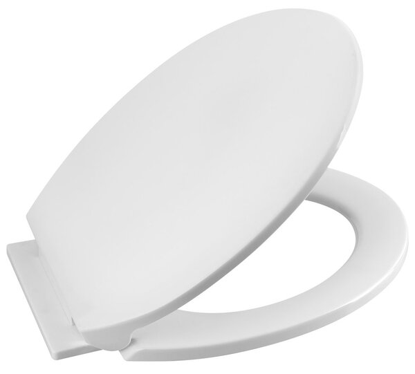 Aqualine Aqualine, ESMERALDA WC sedátko, Soft Close, biela, ES8816
