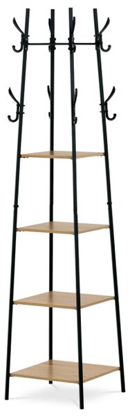 Stojanový vešiak kovový hnedý GD-170 OAK