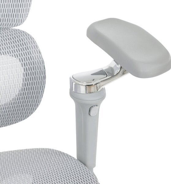 Kancelárska stolička sivá KA-B2361 GREY