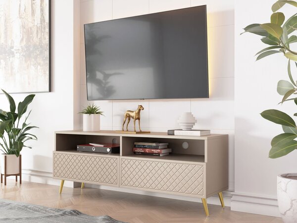 Mirjan24 Tv stolík/skrinka Borunti 2K, Farby: čierna 5903211293955