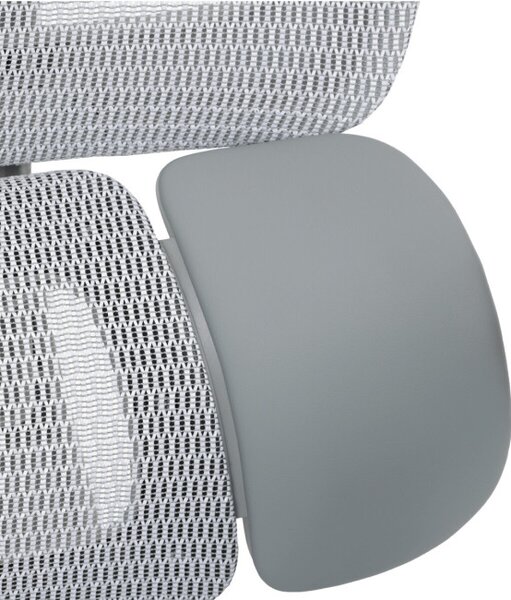 Kancelárska stolička sivá sieťovina KA-B2363 GREY