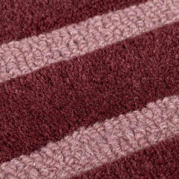 Vínový ručne tkaný vlnený koberec 150x240 cm Split Ombre Shaped – Flair Rugs