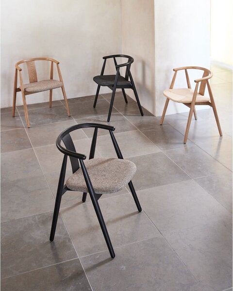 Čierna jedálenská stolička Relate – Unique Furniture