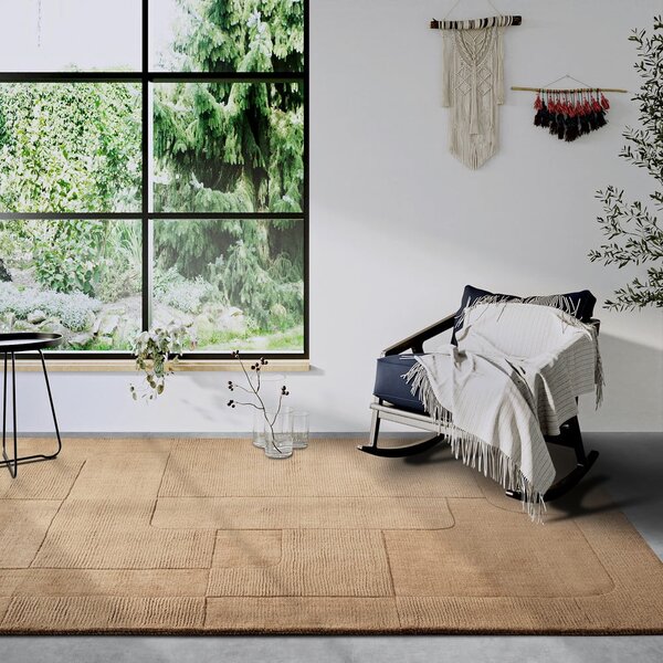 Béžový ručne tkaný vlnený koberec 80x150 cm Charlotte – Villeroy&Boch