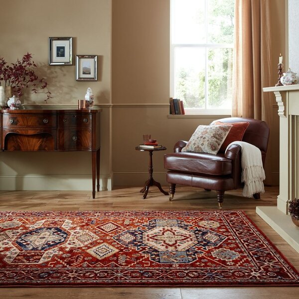 Červený koberec 120x170 cm Gillingham – Flair Rugs
