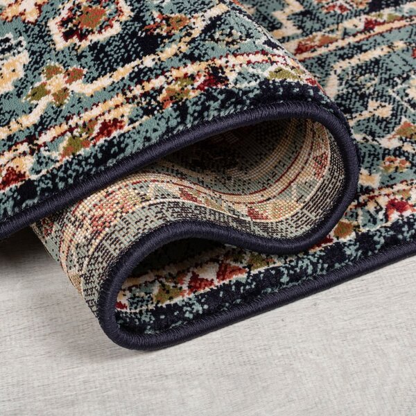 Tmavomodrý behúň 66x300 cm Gillingham – Flair Rugs