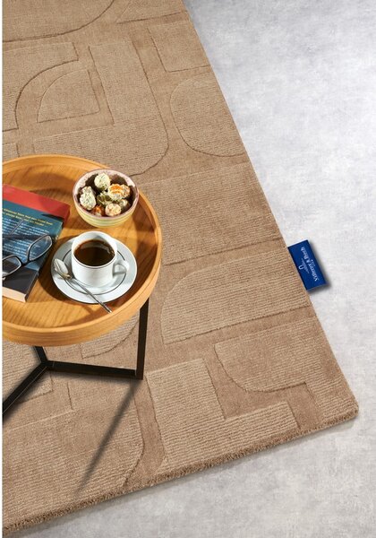 Béžový ručne tkaný vlnený koberec 80x150 cm Alexis – Villeroy&Boch