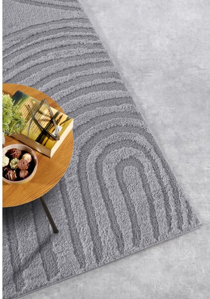 Sivý koberec 120x170 cm Pigment Light Grey – Elle Decoration
