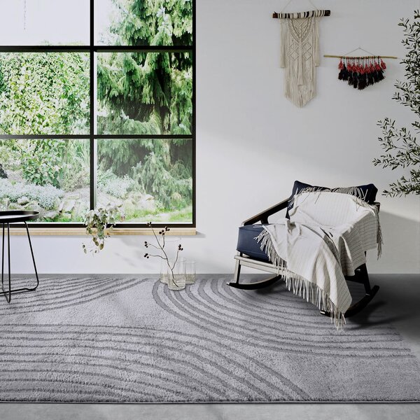 Sivý koberec 120x170 cm Pigment Light Grey – Elle Decoration
