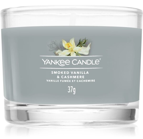 Yankee Candle Smoked Vanilla & Cashmere votívna sviečka 37 g