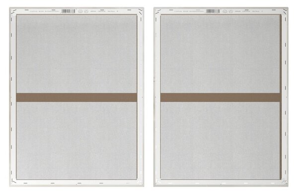 Obrazy s ručne maľovanými prvkami v súprave 2 ks 50x70 cm Crystal – Styler