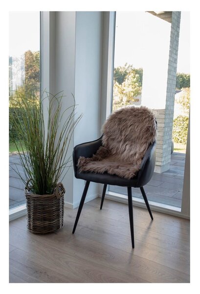 Hnedá syntetická kožušina 50x85 cm – House Nordic