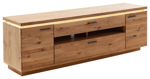 NÍZKA KOMODA, dub, farba duba, 210/68/50 cm Linea Natura - Komody