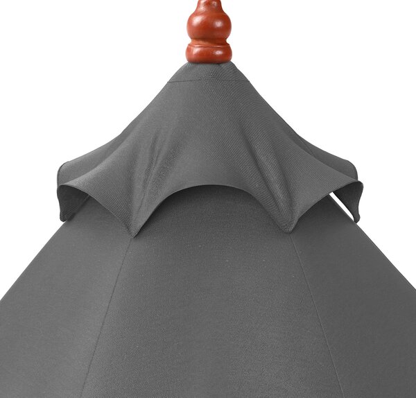Záhradný slnečník Ø330 cm - antracit