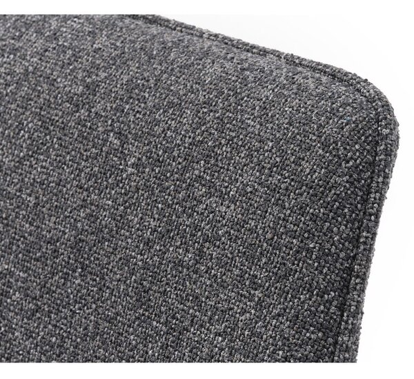 Sivá jedálenská stolička Alma – Unique Furniture