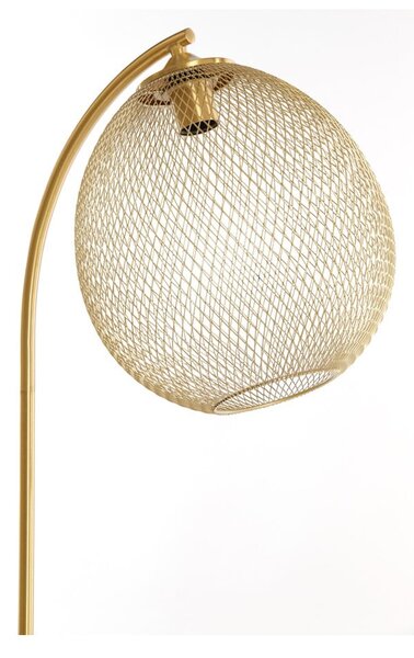 Stojacia lampa v zlatej farbe (výška 160 cm) Moroc – Light & Living