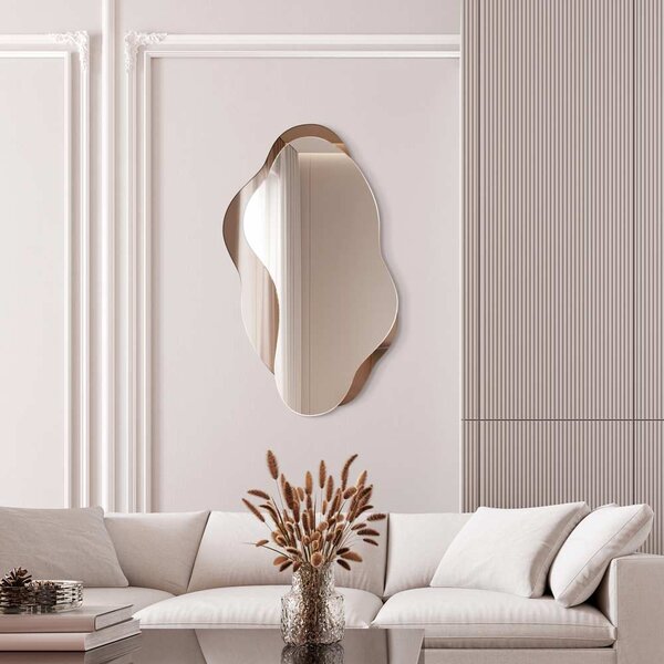 Zrkadlo Libido Brown Rozmer: 54x90 cm