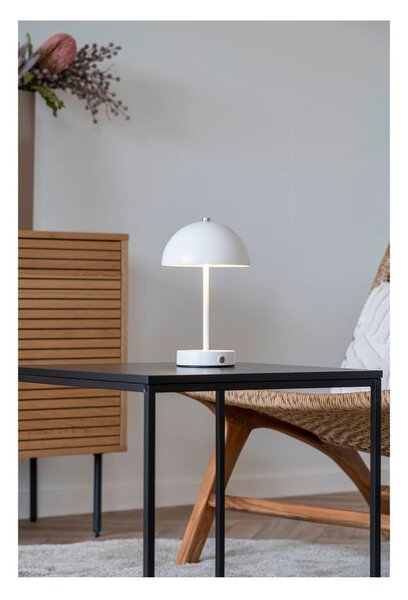 Biela LED stolová lampa (výška 25 cm) Holt – House Nordic