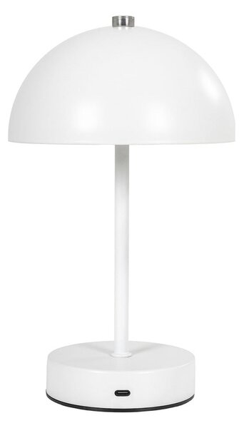 Biela LED stolová lampa (výška 25 cm) Holt – House Nordic