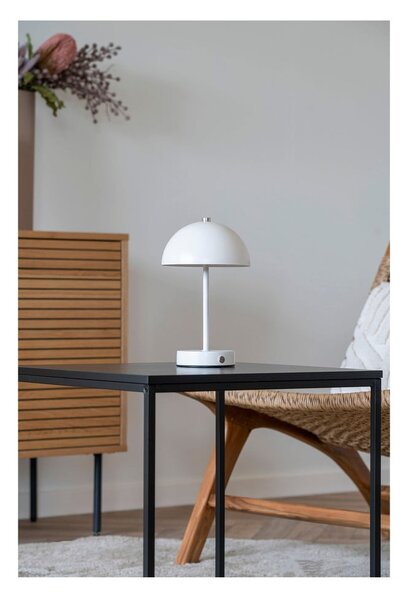 Biela LED stolová lampa (výška 25 cm) Holt – House Nordic