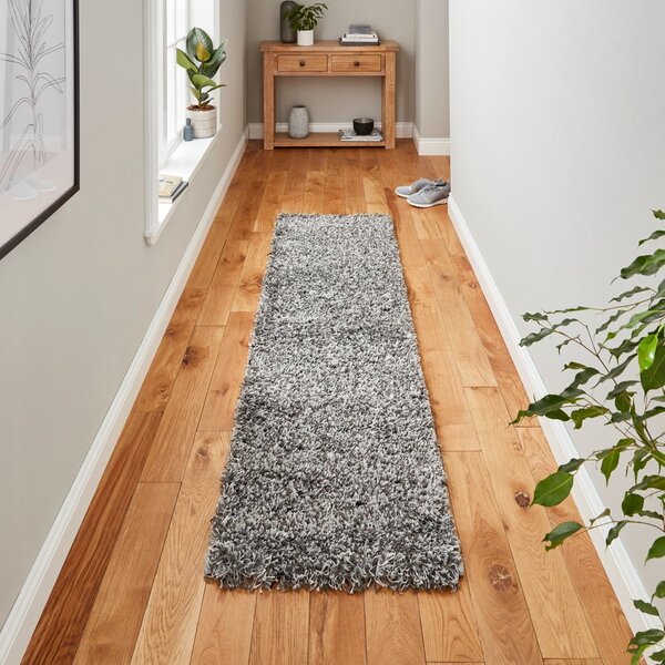 Sivý behúň 60x220 cm Vista – Think Rugs