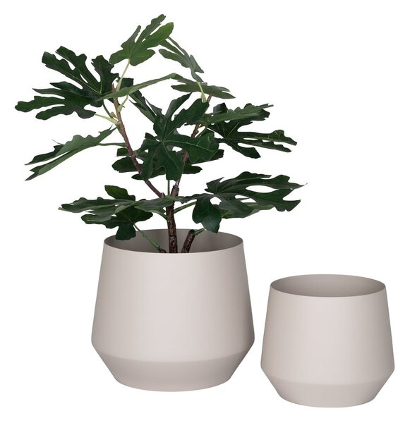 Kovové obaly na kvetináče v súprave 2 ks ø 25 cm Trofa – House Nordic