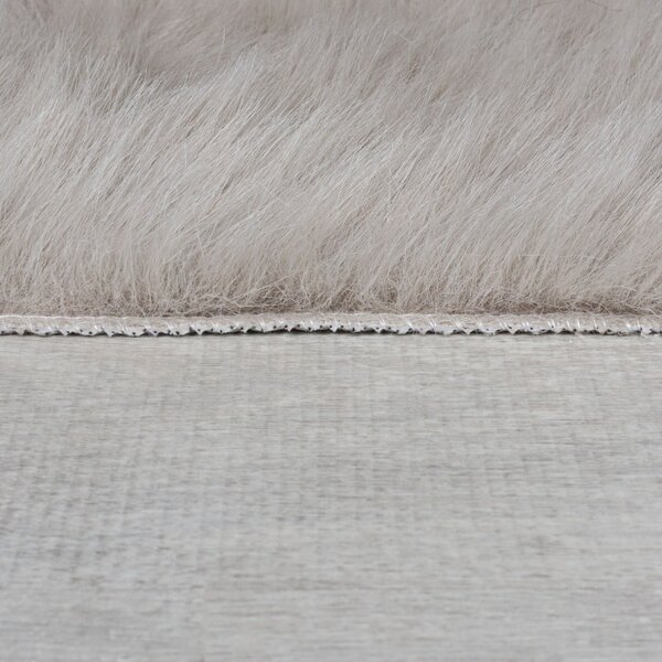 Hnedá syntetická kožušina 80x150 cm Alpine Faux Fur – Flair Rugs
