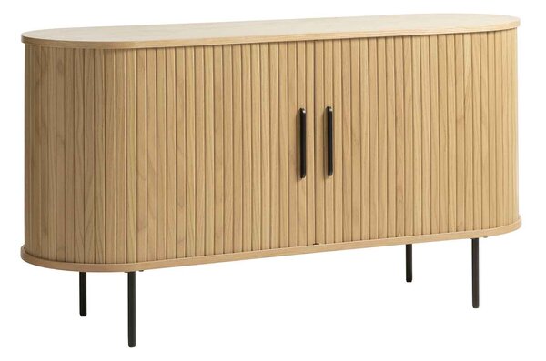 Dizajnová komoda Vasiliy 140 cm prírodný dub