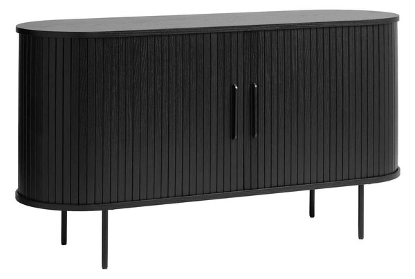 Dizajnová komoda Vasiliy 140 cm čierny dub