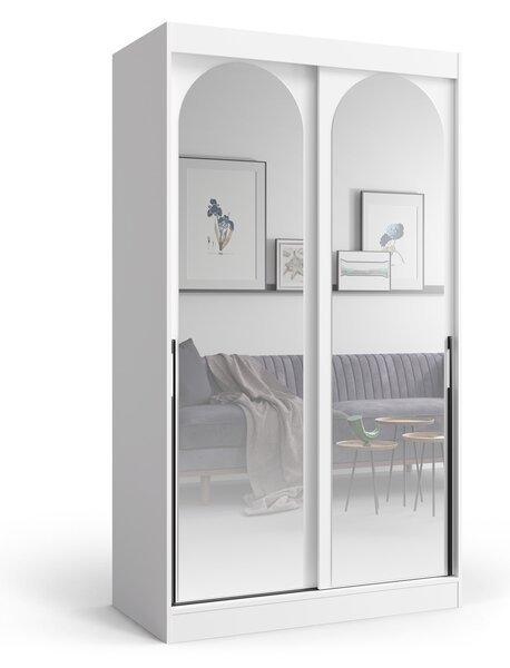 Šatníková skriňa Modin 120x215x65 - biela