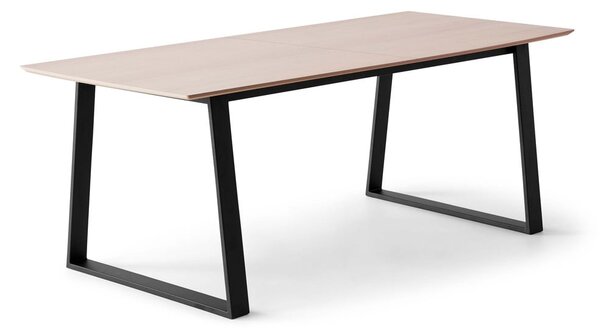 Rozkladací jedálenský stôl s doskou v dubovom dekore v prírodnej farbe 100x210 cm Meza – Hammel Furniture