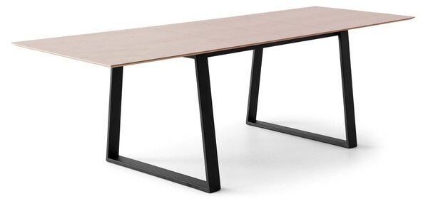 Rozkladací jedálenský stôl s doskou v dubovom dekore v prírodnej farbe 100x210 cm Meza – Hammel Furniture