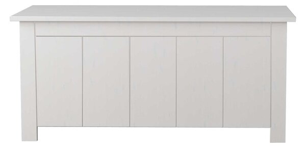 Biela truhlica z borovicového dreva 100x45 cm Bertram – Støraa