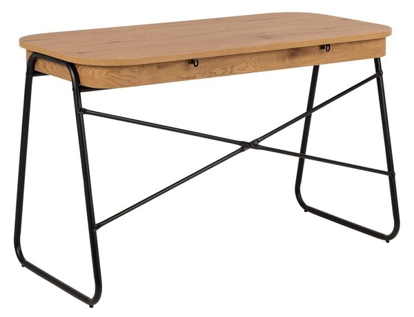 Pracovný stôl s doskou v dubovom dekore 60x120 cm Blueton – Actona