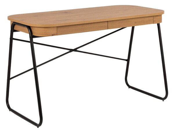 Pracovný stôl s doskou v dubovom dekore 60x120 cm Blueton – Actona