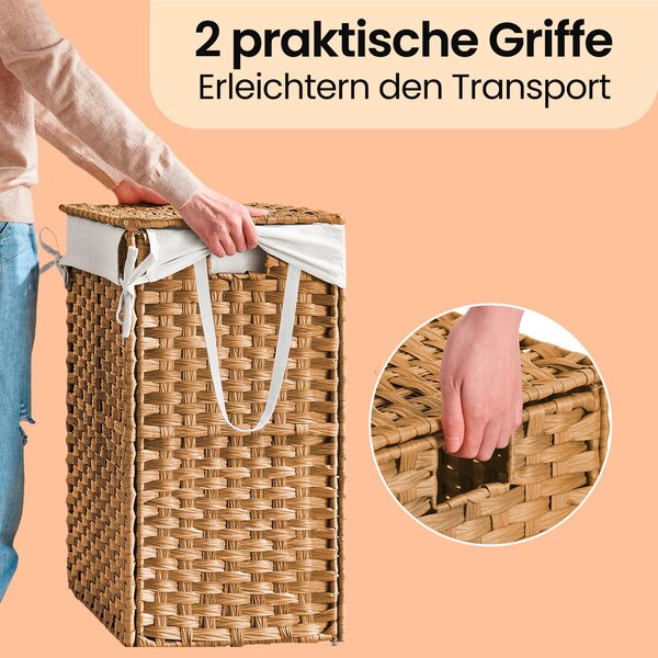 KÔŠ NA BIELIZEŇ, prírodná farba - Žehlenie & pranie, Online Only
