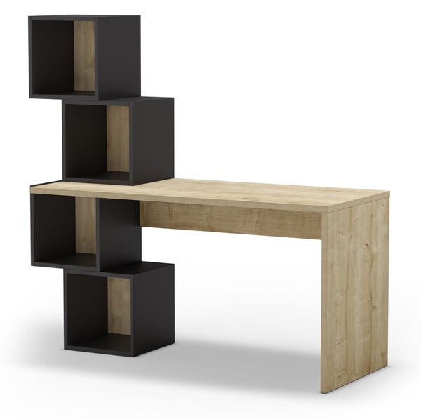 Pracovný stôl v dekore duba 60x154 cm Cubik – Marckeric
