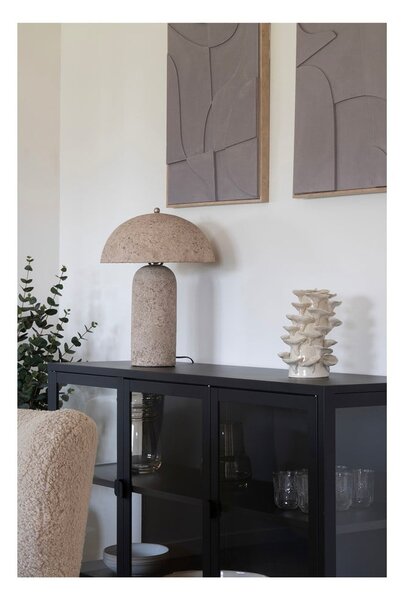 Krémová stolová lampa (výška 49,5 cm) Astley – House Nordic