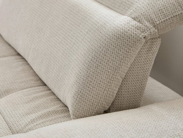 ROHOVÁ SEDAČKA, textil, béžová Stylife - Sedačky